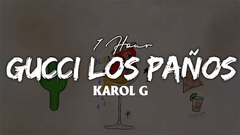 gucci los paños letra|Gucci los panos lyrics.